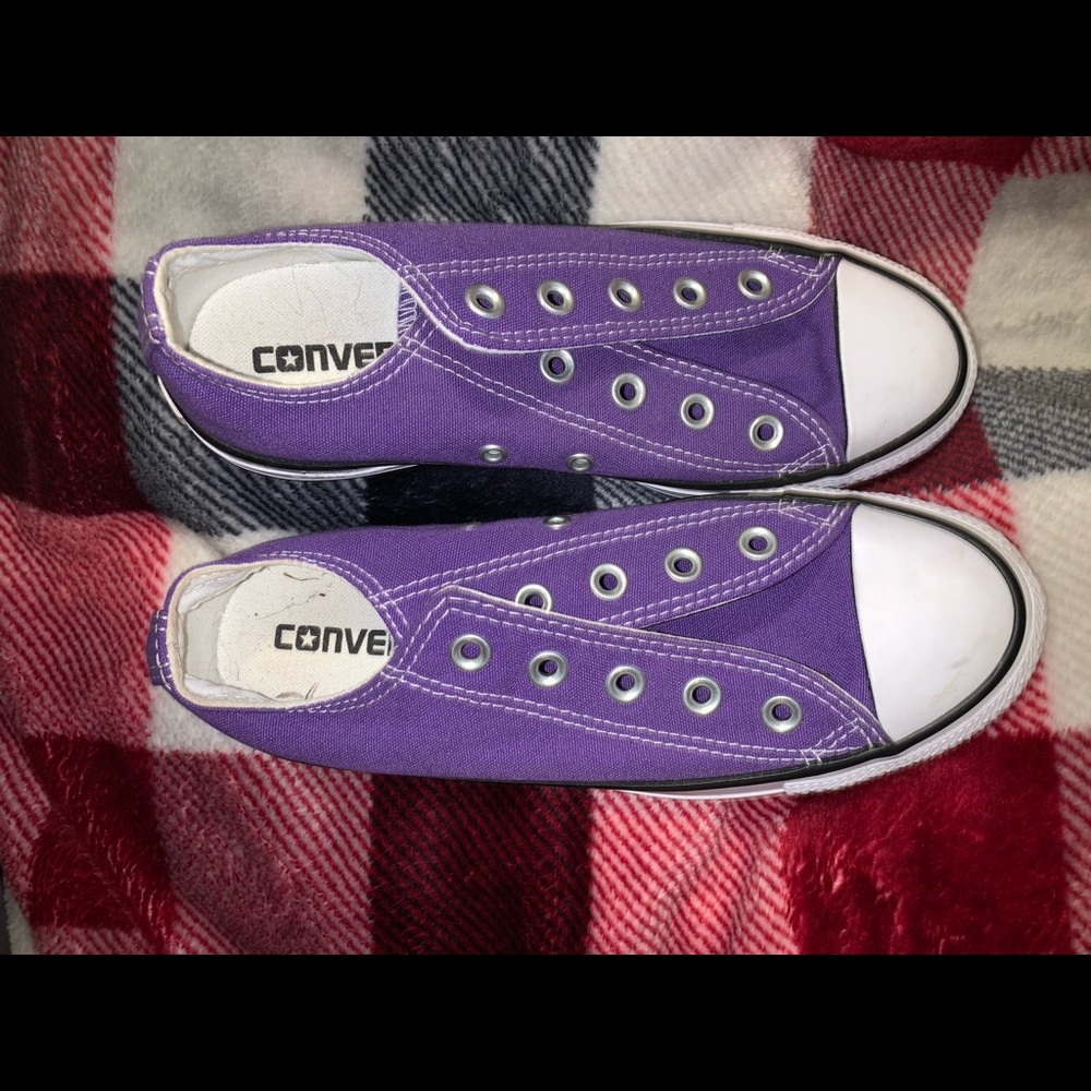 purple converse